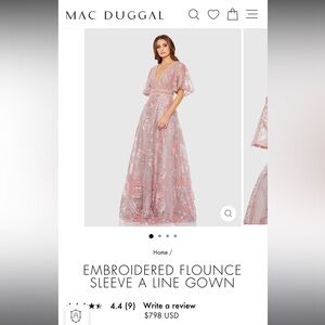 Mac Duggal Evening Gown